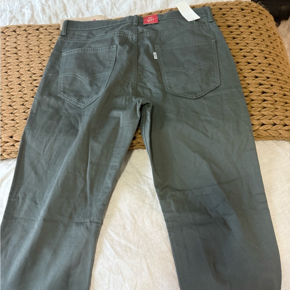 Green Denim Jeans